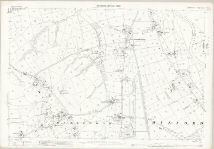 Derbyshire XLIV.4 (includes: Belper; Hazlewood; Milford; Shottle and Postern) - 25 Inch Map