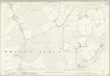 Kent LXI.1 (includes: Capel; Pembury) - 25 Inch Map