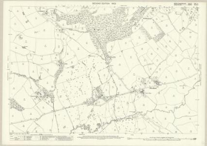 Montgomeryshire XXXI.5 (includes: Chirbury; Forden) - 25 Inch Map