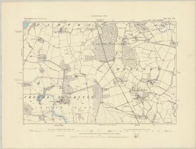 Worcestershire XL.NE - OS Six-Inch Map