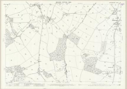 Herefordshire L.15 (includes: Garway; Llangarren; Llanrothal; St Weonards; Welsh Newton) - 25 Inch Map