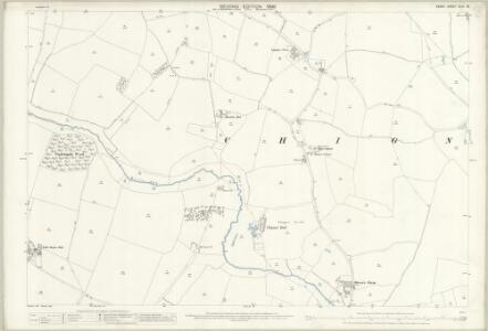 Essex (1st Ed/Rev 1862-96) XLIII.10 (includes: Chignall; Mashbury; Roxwell) - 25 Inch Map