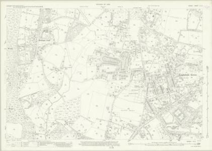 Surrey IV.12 (includes: Egham) - 25 Inch Map