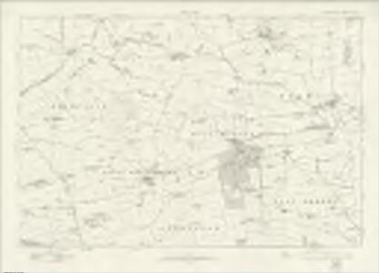 Northumberland nLXXXIII - OS Six-Inch Map