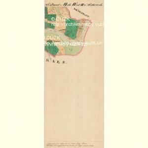 Klein Tesswitz - m0474-1-008 - Kaiserpflichtexemplar der Landkarten des stabilen Katasters