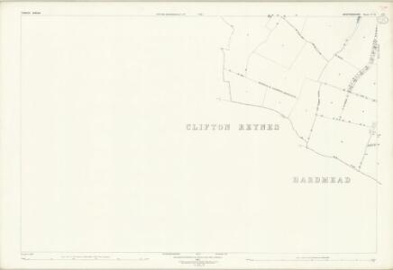 Bedfordshire X.15 (includes: Astwood; Clifton Reynes; Hardmead; Newton Blossomville; Petsoe Manor; Turvey) - 25 Inch Map