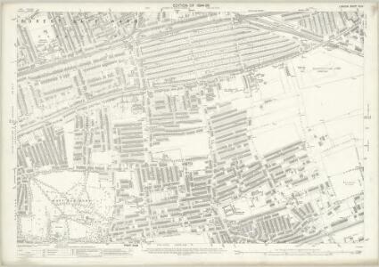 London (Edition of 1894-96) XLIII (includes: East Ham; West Ham) - 25 Inch Map