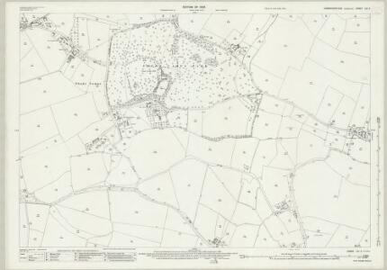Cambridgeshire LXI.5 (includes: Castle Camps; Shudy Camps) - 25 Inch Map
