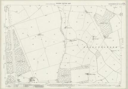 Buckinghamshire VIII.10 (includes: Biddlesden; Lillingstone Dayrell; Stowe) - 25 Inch Map