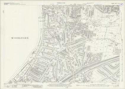 Surrey XII.4 (includes: Kingston Upon Thames; Surbiton; Twickenham St Mary The Virgin) - 25 Inch Map