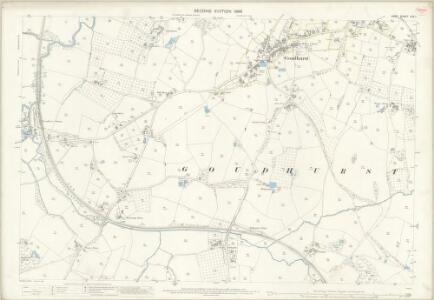 Kent LXX.1 (includes: Goudhurst) - 25 Inch Map