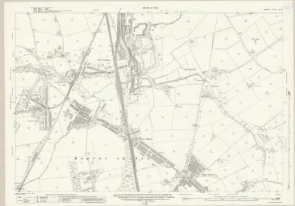 Durham XIII.15 (includes: Burnmoor; Great Lumley; Houghton Le Spring; Lambton; Little Lumley) - 25 Inch Map
