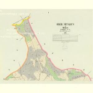 Ober Neugrün - c2107-2-001 - Kaiserpflichtexemplar der Landkarten des stabilen Katasters