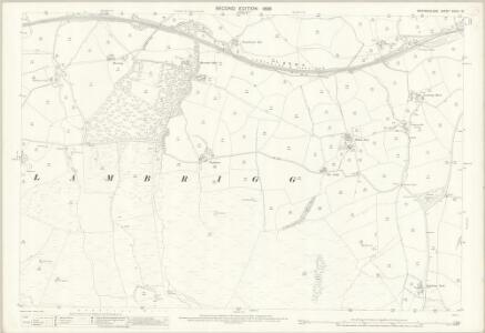 Westmorland XXXIV.15 (includes: Firbank; Grayrigg; Lambrigg) - 25 Inch Map
