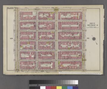 Plate 130: Bounded by E. 116th Street, SecondAvenue, E. 110th Street and Park Avenue.