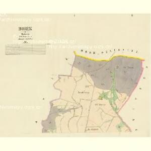 Borek - c0370-1-001 - Kaiserpflichtexemplar der Landkarten des stabilen Katasters