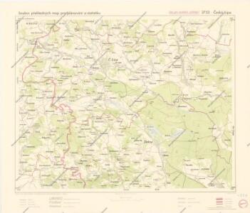 Soubor přehledných map pro plánování a statistiku: 3753 – Česká Lípa