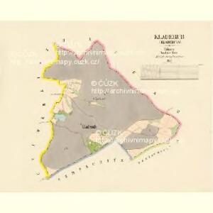 Kladerub (Kladeruba) - c3104-1-001 - Kaiserpflichtexemplar der Landkarten des stabilen Katasters