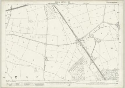 Buckinghamshire XXII.2 (includes: Charndon; Steeple Claydon; Twyford) - 25 Inch Map