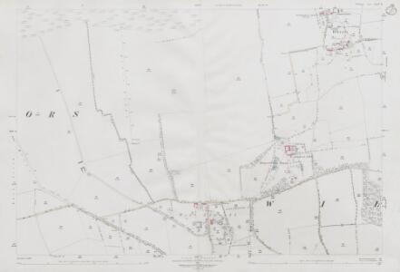 Wiltshire XXXV.11 (includes: Alton; Huish; Wilcot) - 25 Inch Map