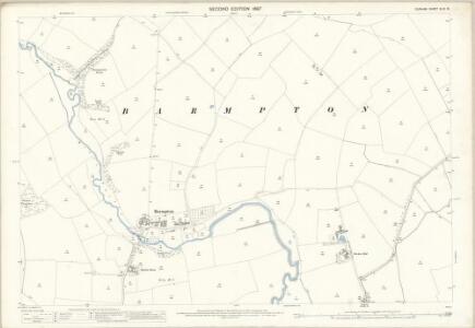 Durham XLIX.15 (includes: Barmpton; Brafferton; Darlington; Sadberge) - 25 Inch Map