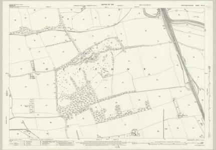 Northamptonshire XXV.5 (includes: Rothwell; Rushton) - 25 Inch Map