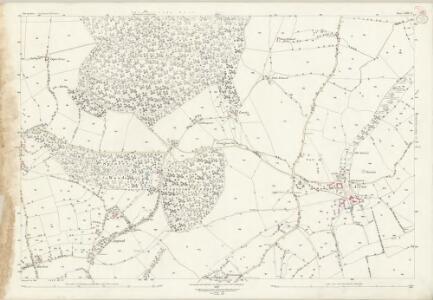 Shropshire LXII.15 (includes: Clun; Colebatch; Lydbury North) - 25 Inch Map