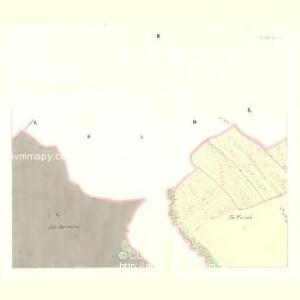Ausilau (Auslow) - c8266-1-002 - Kaiserpflichtexemplar der Landkarten des stabilen Katasters