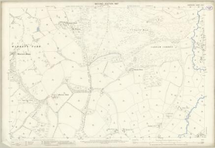 Hampshire and Isle of Wight LXIV.1 (includes: Bramshaw; Copythorne) - 25 Inch Map