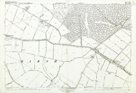 Gloucestershire XV.15 (includes: Barton on the Heath; Batsford; Chastleton; Evenlode; Great Wolford; Little Compton; Moreton in Marsh; Todenham) - 25 Inch Map