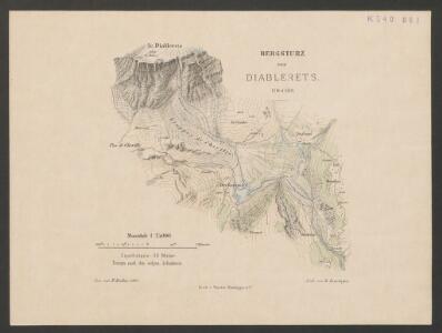 Bergsturz der Diablerets 1714 & 1749