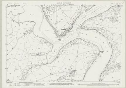 Cornwall LXV.1 (includes: Kea; St Clement; St Michael Penkevil; Truro) - 25 Inch Map