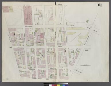 Plate 61: Map bounded by West 12th Street, Gansevoort Street, Hudson Street, Bank Street, Hudson River