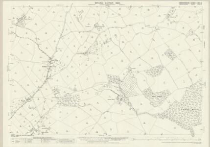 Radnorshire XXXIV.2 (includes: Brilley; Eardisley; Huntington; Kington Rural; Michaelchurch On Arrow) - 25 Inch Map