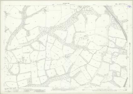 Surrey XL.15 & XLVII .3 (includes: Capel; Horsham Rural; Ockley; Rusper; Warnham) - 25 Inch Map
