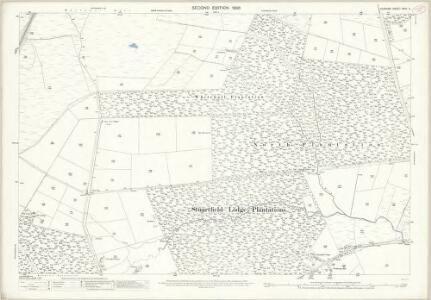 Durham XVIII.9 (includes: Lanchester; Muggleswick) - 25 Inch Map