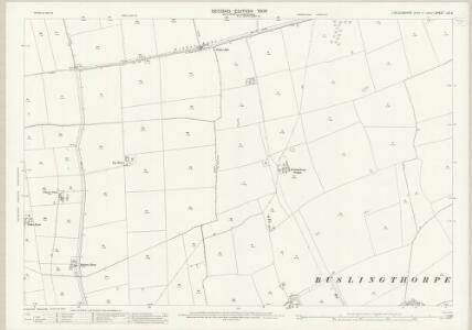 Lincolnshire LIII.3 (includes: Buslingthorpe; Faldingworth; Middle Rasen; Toft Newton; West Rasen) - 25 Inch Map