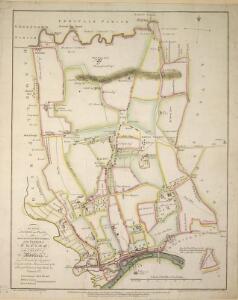 An actual survey and plan of the Processional Boundaries of the Parish of Ealing. ... Survey'd and drawn by A. Bassett.