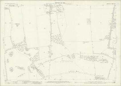 Berkshire XX.4 (includes: Ardington; East Hendred; West Hendred) - 25 Inch Map