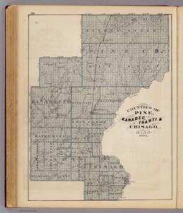 Counties of Pine, Kanabec, Isanti & Chisago, Minn., 1874.