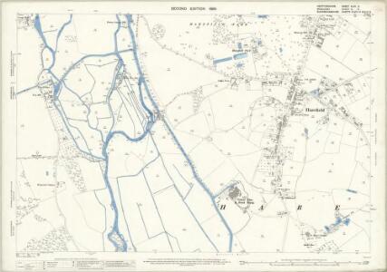Hertfordshire XLVII.3 (includes: Denham; Rickmansworth Urban; Uxbridge) - 25 Inch Map