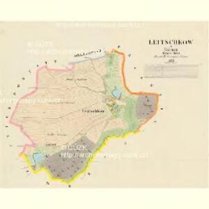 Leitschkow - c3853-1-001 - Kaiserpflichtexemplar der Landkarten des stabilen Katasters
