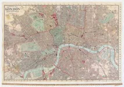 Indicator map of London : with the recent improvements, 1880