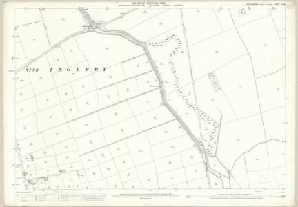 Lincolnshire LX.12 (includes: Broxholme; Burton; Saxilby with Ingleby) - 25 Inch Map