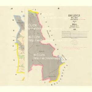 Hollenitz (Holenice) - c1957-1-003 - Kaiserpflichtexemplar der Landkarten des stabilen Katasters