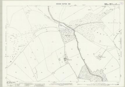 Dorset X.10 (includes: Cranborne; Martin; Pentridge) - 25 Inch Map