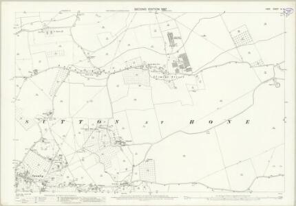 Kent IX.14 (includes: Sutton At Hone) - 25 Inch Map