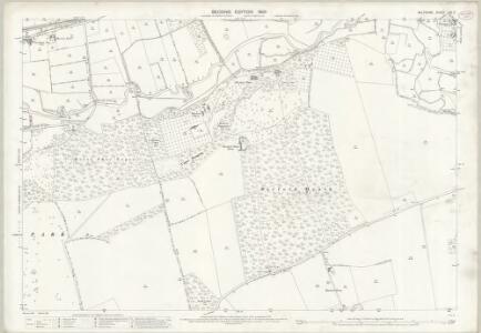 Wiltshire LXV.11 (includes: Barford St Martin; Compton Chamberlayne) - 25 Inch Map
