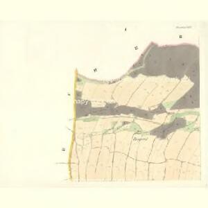 Galselsdorf (Sklena) - m2734-1-001 - Kaiserpflichtexemplar der Landkarten des stabilen Katasters