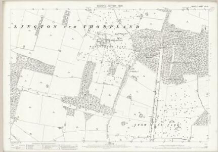 Norfolk LVII.10 (includes: Runcton Holme; Stow Bardolph) - 25 Inch Map